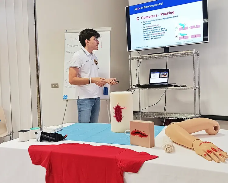 Stop The Bleed • Associazione Italiana Soccorritori Stop The Bleed • Associazione Italiana Soccorritori